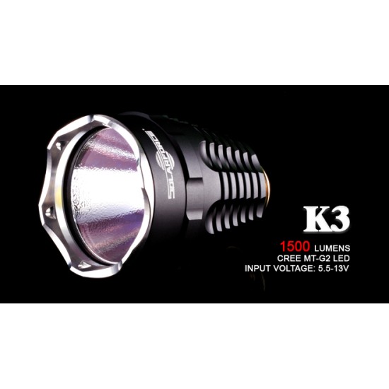 ★新品未使用！SOLARFORCE ソーラーフォース K3 : CREE MT-G2 LED搭載ヘッド部品 / LED交換球 Solarforce K3 (MT-G2 LED) Flashlight Head (1500 Lumens) for